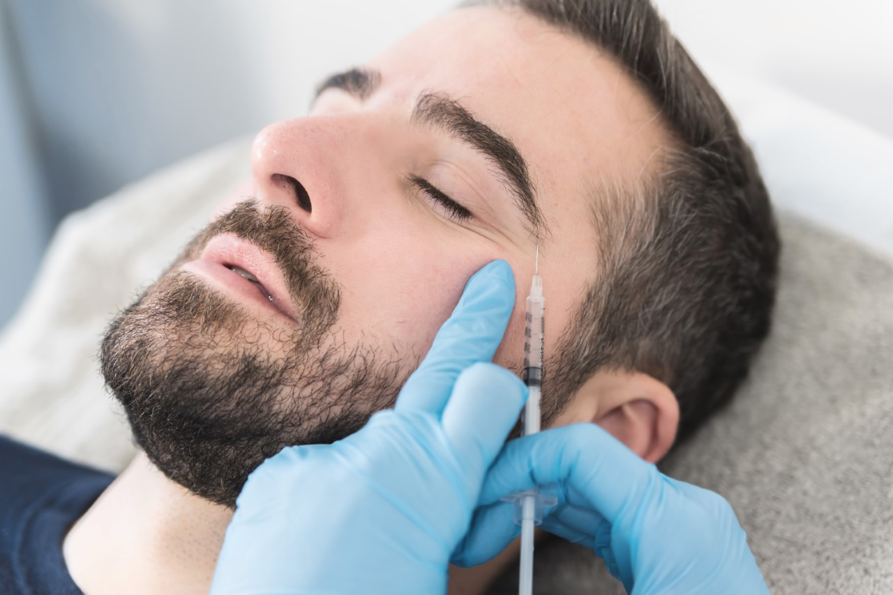 botox for men under eye